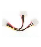 Cablexpert Cable Power Μolex to 2x Molex 15cm Διακλάδωση CC-PSU-1