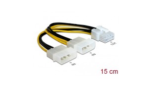 Delock Cable Power Μolex to Pci Express 15cm Καλώδιο Για Κάρτα Γραφικών 82397 Delock Cable Power Μolex to Pci Express 15cm Καλώδιο Για Κάρτα Γραφικών 82397
