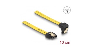 Delock Cable Sata 3 Gb/s Yellow 10cm 82469 Delock Cable Sata 3 Gb/s Yellow 10cm 82469