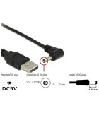 Delock Cable USB Power > DC 3.5 x 1.35 mm Male 90° 1.5 m 83577