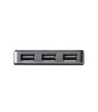 Digitus USB 2.0 Hub 4 Θυρών με σύνδεση USB-A και Εξωτερική Παροχή Ρεύματος