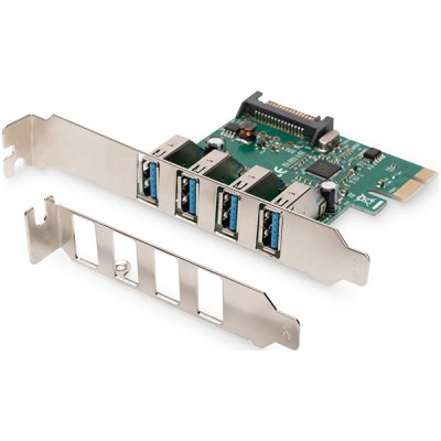 Digitus Κάρτα PCIe σε 4 θύρες USB 3.0
