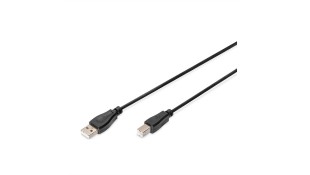 Digitus USB cable type A-B USB 2.0 Connection Cable 1.0 m Digitus USB cable type A-B USB 2.0 Connection Cable 1.0 m