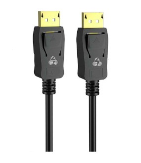 POWERTECH Καλώδιο DisplayPort 1.2 CAB-DP044, 4K 120Hz HDR, copper, 1.5m POWERTECH Καλώδιο DisplayPort 1.2 CAB-DP044, 4K 120Hz HDR, copper, 1.5m