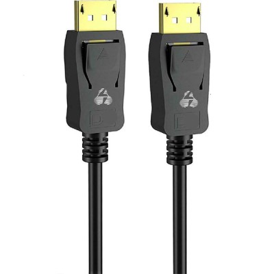 POWERTECH Καλώδιο DisplayPort 1.2 CAB-DP044, 4K 120Hz HDR, copper, 1.5m POWERTECH Καλώδιο DisplayPort 1.2 CAB-DP044, 4K 120Hz HDR, copper, 1.5m