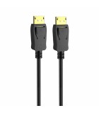 POWERTECH Καλώδιο DisplayPort 1.2 CAB-DP044, 4K 120Hz HDR, copper, 1.5m POWERTECH Καλώδιο DisplayPort 1.2 CAB-DP044, 4K 120Hz HDR, copper, 1.5m