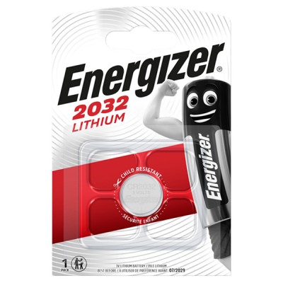 Energizer Μπαταρία Λιθίου Ρολογιών CR2032 3V 1τμχ Energizer Μπαταρία Λιθίου Ρολογιών CR2032 3V 1τμχ