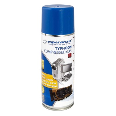 Esperanza Σπρέι Πεπιεσμένου Αέρα για Καθαρισμό 400ml ES103 Esperanza Σπρέι Πεπιεσμένου Αέρα για Καθαρισμό 400ml ES103