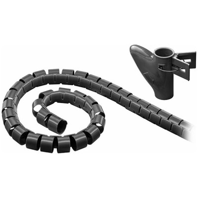 Goobay Wiretube Spiral 2.5m Γκρι Σπιραλ Σωλήνας Διαχείρισης Καλωδίων Goobay Wiretube Spiral 2.5m Γκρι Σπιραλ Σωλήνας Διαχείρισης Καλωδίων