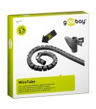 Goobay Wiretube Spiral 2.5m Γκρι Σπιραλ Σωλήνας Διαχείρισης Καλωδίων Goobay Wiretube Spiral 2.5m Γκρι Σπιραλ Σωλήνας Διαχείρισης Καλωδίων