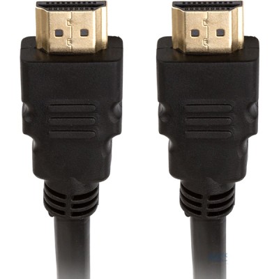 MediaRange Καλώδιο HDMI/HDMI High Speed 18 Gbit/s with Ethernet 5m Black Gold-Plated MRCS158 MediaRange Καλώδιο HDMI/HDMI High Speed 18 Gbit/s with Ethernet 5m Black Gold-Plated MRCS158