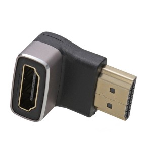 PT Adapter HDMI 2,1V Male to Female 90o Right Angled 8k 60 Hz Metal PT Adapter HDMI 2,1V Male to Female 90o Right Angled 8k 60 Hz Metal