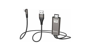 Hoco UA14 HDMI 1.3 Cable HDMI male - Lightning male / USB-A male 2m Μαύρο UA14 Hoco UA14 HDMI 1.3 Cable HDMI male - Lightning male / USB-A male 2m Μαύρο UA14
