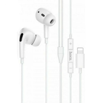 Hoco M1 Pro Lightning In-ear Handsfree με Βύσμα Lightning Λευκό Hoco M1 Pro Lightning In-ear Handsfree με Βύσμα Lightning Λευκό