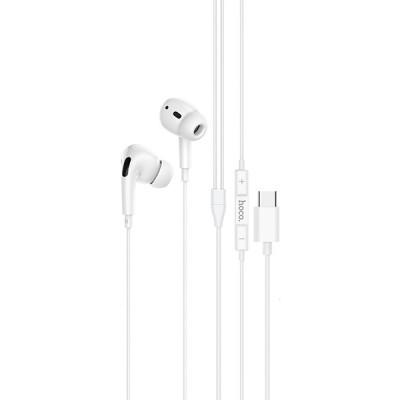 Hoco M1 Pro Type C In-ear Handsfree με Βύσμα USB-C Λευκό Hoco M1 Pro Type C In-ear Handsfree με Βύσμα USB-C Λευκό