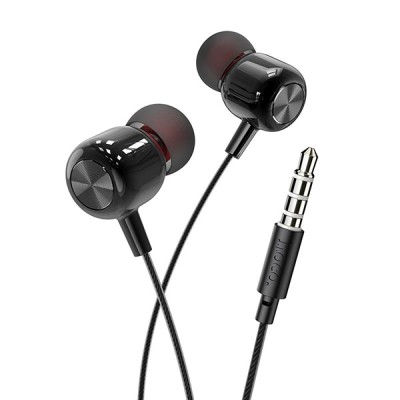 Hoco M87 In-ear Handsfree με Βύσμα 3.5mm Μαύρο