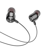 Hoco M87 In-ear Handsfree με Βύσμα 3.5mm Μαύρο