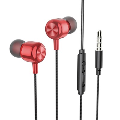 Hoco M87 In-ear Handsfree με Βύσμα 3.5mm Κόκκινο Hoco M87 In-ear Handsfree με Βύσμα 3.5mm Κόκκινο