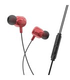Hoco M87 In-ear Handsfree με Βύσμα 3.5mm Κόκκινο Hoco M87 In-ear Handsfree με Βύσμα 3.5mm Κόκκινο