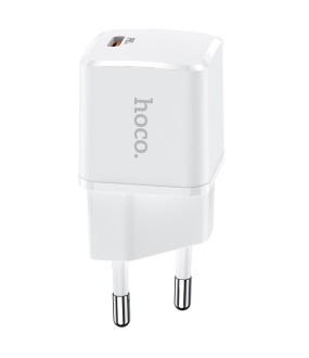 Hoco Φορτιστής Χωρίς Καλώδιο με Θύρα USB-C 20W Power Delivery Λευκός (N10 STARTER) Hoco Φορτιστής Χωρίς Καλώδιο με Θύρα USB-C 20W Power Delivery Λευκός (N10 STARTER)