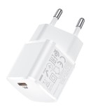 Hoco Φορτιστής Χωρίς Καλώδιο με Θύρα USB-C 20W Power Delivery Λευκός (N10 STARTER)