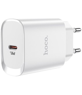 Hoco Φορτιστής Χωρίς Καλώδιο με Θύρα USB-C Power Delivery Λευκός (N14) Hoco Φορτιστής Χωρίς Καλώδιο με Θύρα USB-C Power Delivery Λευκός (N14)