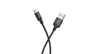 Hoco X14 USB-A to Micro USB Cable 20W Μαύρο 1m