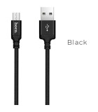 Hoco X14 USB-A to Micro USB Cable 20W Μαύρο 1m