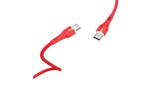 Hoco X45 Surplus Braided / LED USB 2.0 Cable USB-C male - USB-C male Κόκκινο 1m (725608) Hoco X45 Surplus Braided / LED USB 2.0 Cable USB-C male - USB-C male Κόκκινο 1m (725608)