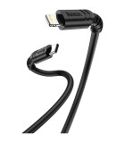 Hoco X62 USB-C to Lightning Cable 20W Μαύρο 1m Hoco X62 USB-C to Lightning Cable 20W Μαύρο 1m