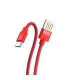 Hoco Cable U55 USB-A to USB-C Κόκκινο 1,2m