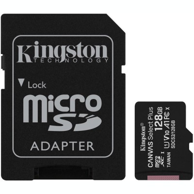 Κάρτα Μνήμης Microsd With Adapter Kingston 128Gb