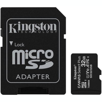 Κάρτα Μνήμης Microsd With Adapter Kingston 32Gb