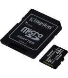 Κάρτα Μνήμης Microsd With Adapter Kingston 64Gb
