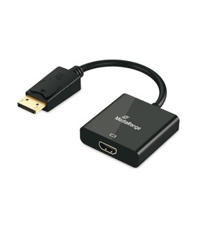 MediaRange Μετατροπέας DisplayPort male σε HDMI female (MRCS177) MediaRange Μετατροπέας DisplayPort male σε HDMI female (MRCS177)