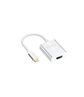 MediaRange Μετατροπέας USB-C male σε HDMI female Λευκό (MRCS194) MediaRange Μετατροπέας USB-C male σε HDMI female Λευκό (MRCS194)
