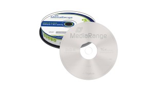 Mediarange DVD-R x 16 Slim Pack MR452 Cakebox 10pcs Mediarange DVD-R x 16 Slim Pack MR452 Cakebox 10pcs