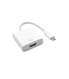 MediaRange Μετατροπέας USB-C male σε HDMI female Λευκό (MRCS194) MediaRange Μετατροπέας USB-C male σε HDMI female Λευκό (MRCS194)