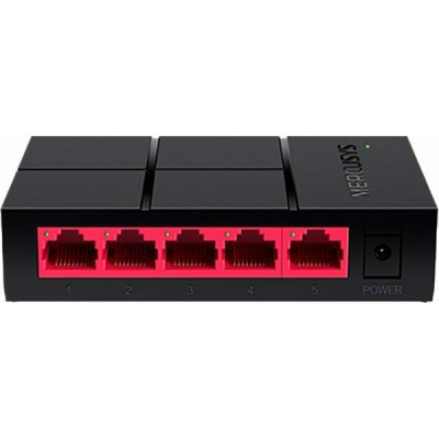 Switch Mercusys 5 Port 10/100/1000 Mbps Desktop MS105G Switch Mercusys 5 Port 10/100/1000 Mbps Desktop MS105G