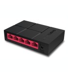 Switch Mercusys 5 Port 10/100/1000 Mbps Desktop MS105G Switch Mercusys 5 Port 10/100/1000 Mbps Desktop MS105G