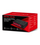 Switch Mercusys 5 Port 10/100/1000 Mbps Desktop MS105G Switch Mercusys 5 Port 10/100/1000 Mbps Desktop MS105G