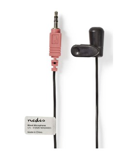Μικρόφωνο Nedis MICCJ100BK With Clip Μικρόφωνο Nedis MICCJ100BK With Clip