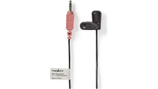 Μικρόφωνο Nedis MICCJ100BK With Clip Μικρόφωνο Nedis MICCJ100BK With Clip