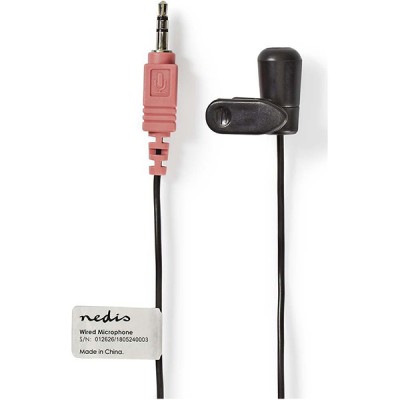 Μικρόφωνο Nedis MICCJ100BK With Clip