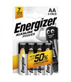 Energizer Power Αλκαλικές Μπαταρίες AA 1.5V 4τμχ