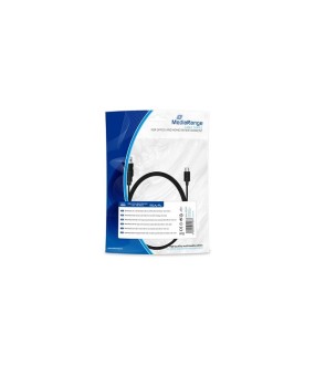 Καλώδιο MediaRange USB 3.0 A /Micro USB 3.0 B 1.0M Black (MRCS153) Καλώδιο MediaRange USB 3.0 A /Micro USB 3.0 B 1.0M Black (MRCS153)