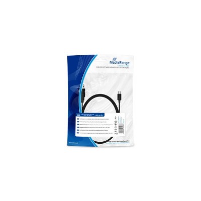 Καλώδιο MediaRange USB 3.0 A /Micro USB 3.0 B 1.0M Black (MRCS153)