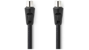 Nedis Antenna Cable Coax male - Coax female 3m (CSGP40000BK30) Nedis Antenna Cable Coax male - Coax female 3m (CSGP40000BK30)