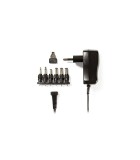 Nedis Ρυθμιζόμενο Universal Τροφοδοτικό 12V 0.6A με σετ βυσμάτων (ACPA006)