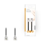 Nedis Τηλεφωνικό Καλώδιο RJ11 6P4C 5m Μαύρο (TCGP90200BK50) Nedis Τηλεφωνικό Καλώδιο RJ11 6P4C 5m Μαύρο (TCGP90200BK50)